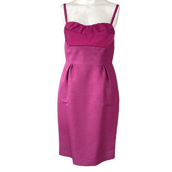 Lisa Baday tucked bodice dress NWT, size 8.  0680 - Picture 1 of 11